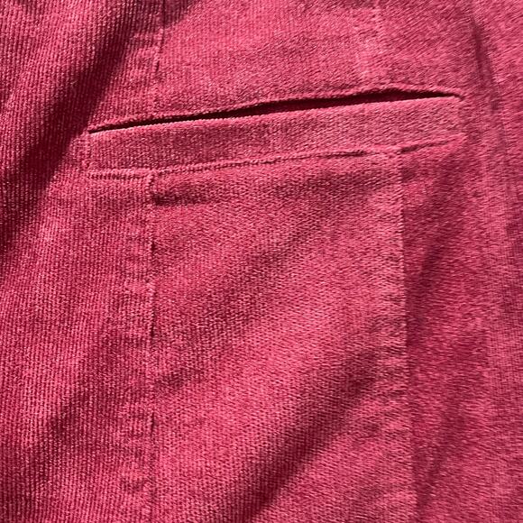 Lulu’s Wine Red Corduroy Mini Skirt Size Large - Picture 3 of 6